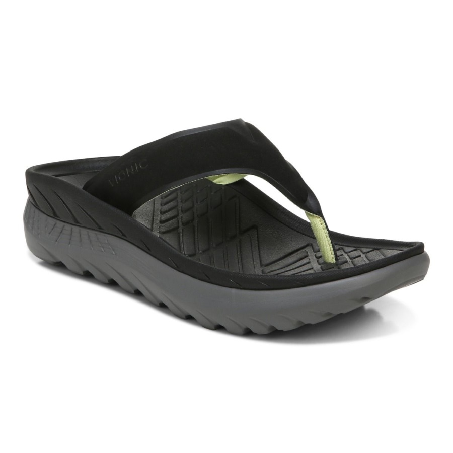 Restore All Gender Recovery Sandal Vionic Black Charcoal