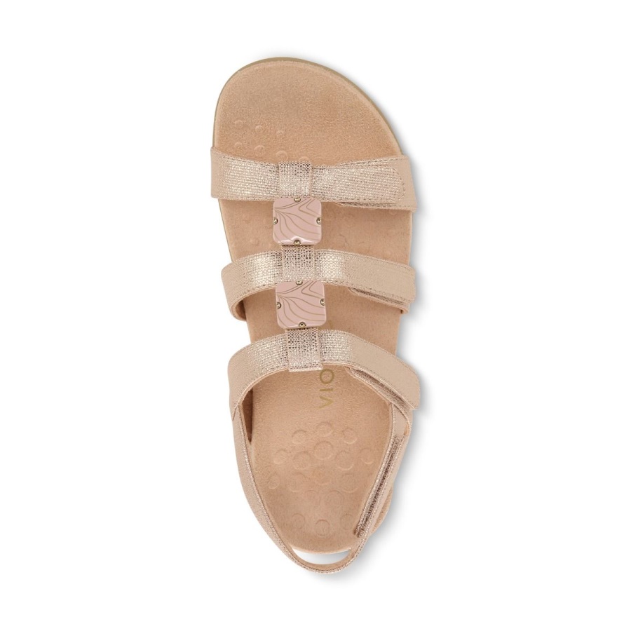 Rose Vionic Amber Adjustable Sandal