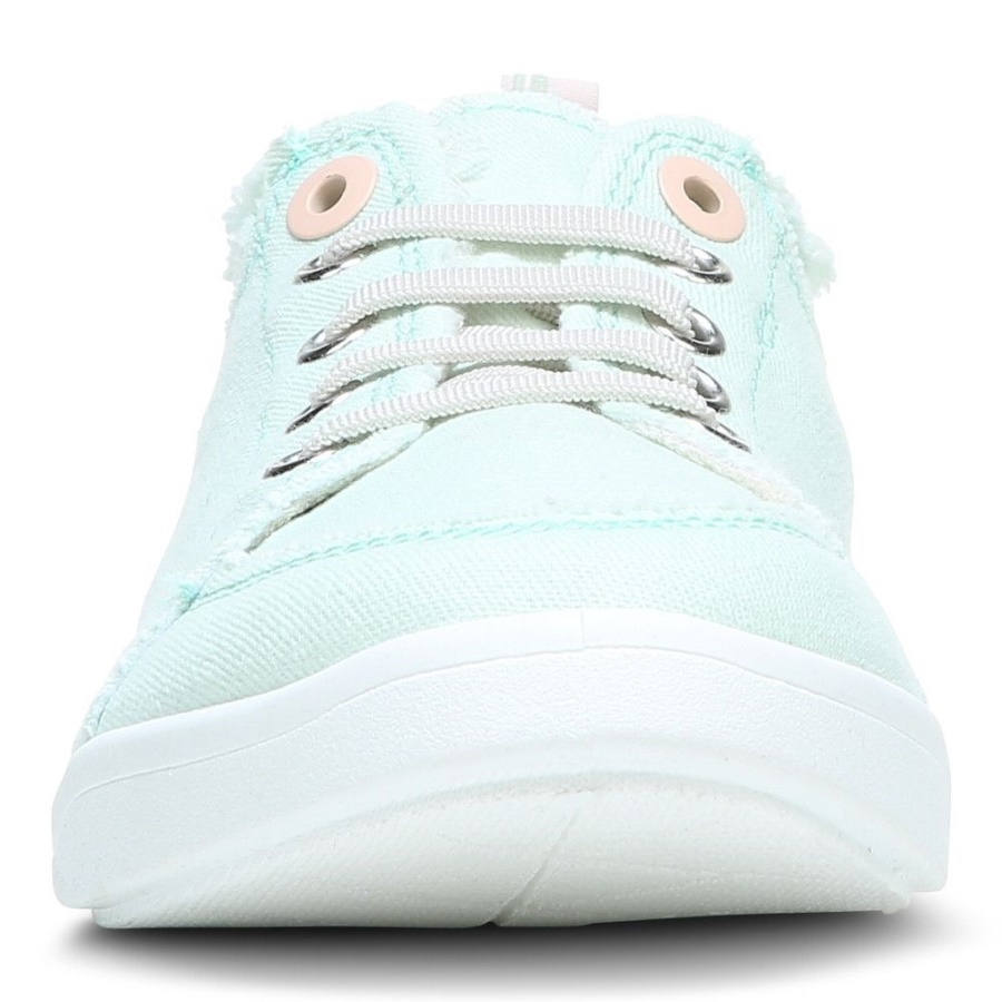 Seafoam Canvas Vionic Pismo Casual Trainer