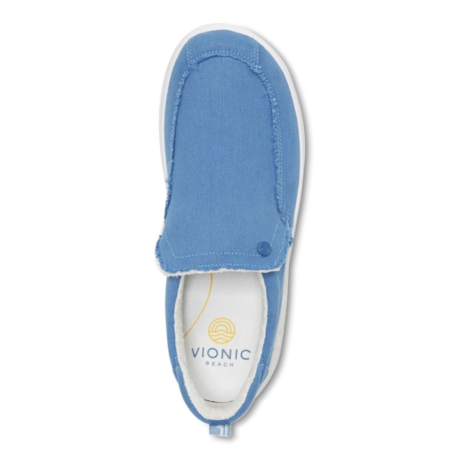 Seaview Slip on Sneaker Vionic Vallarta Blue