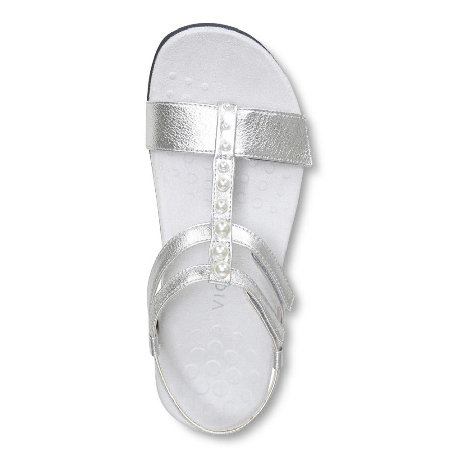Silver Vionic Mikah Sandal