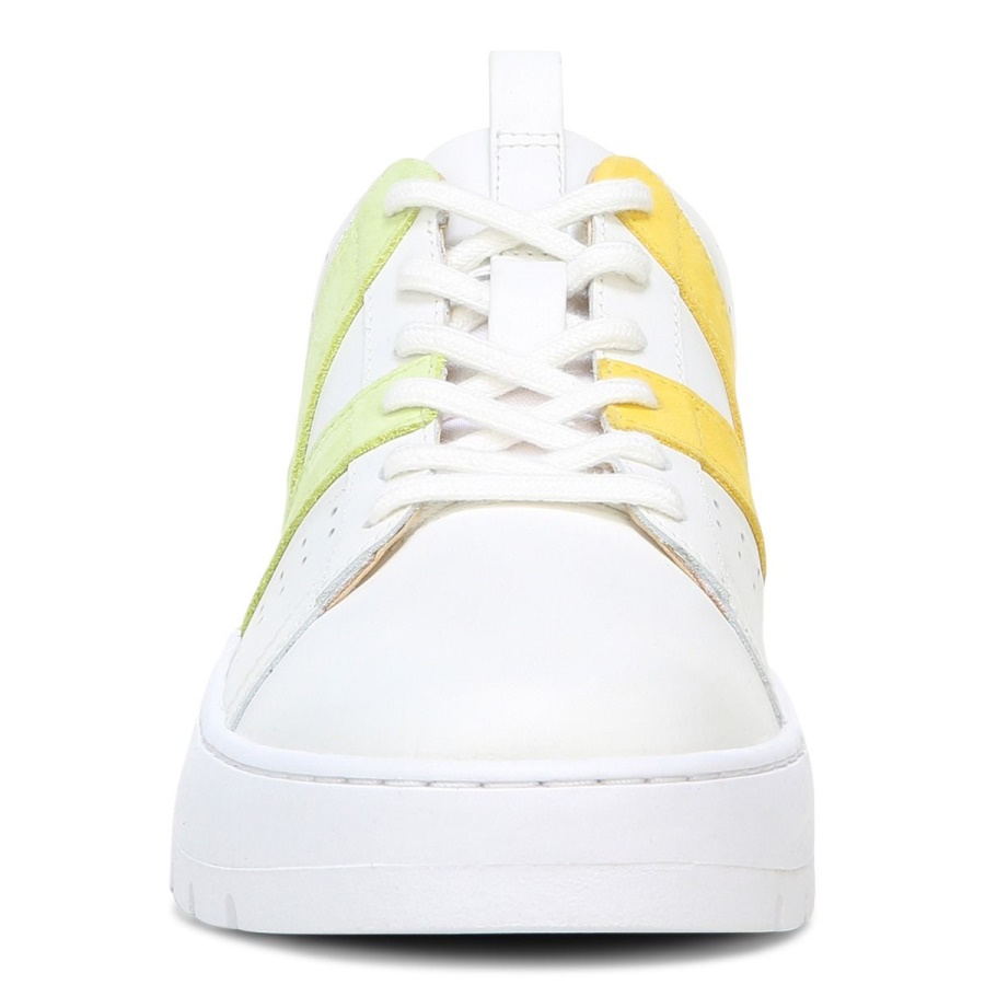Simasa Sneaker White Pale Lime Vionic
