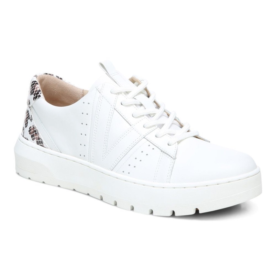 Simasa Trainer White Leopard Vionic