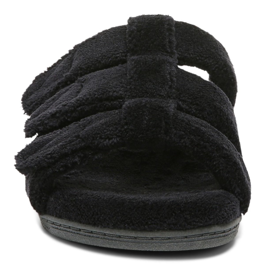 Snooze Slipper Black Vionic