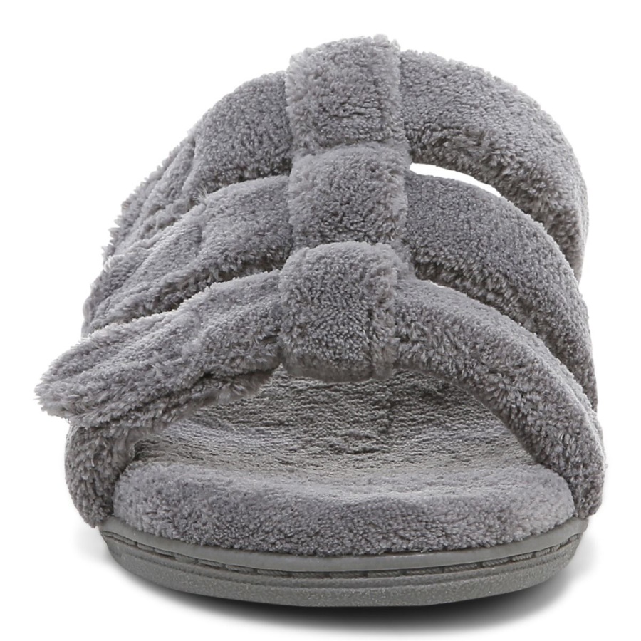 Snooze Slipper Charcoal Vionic