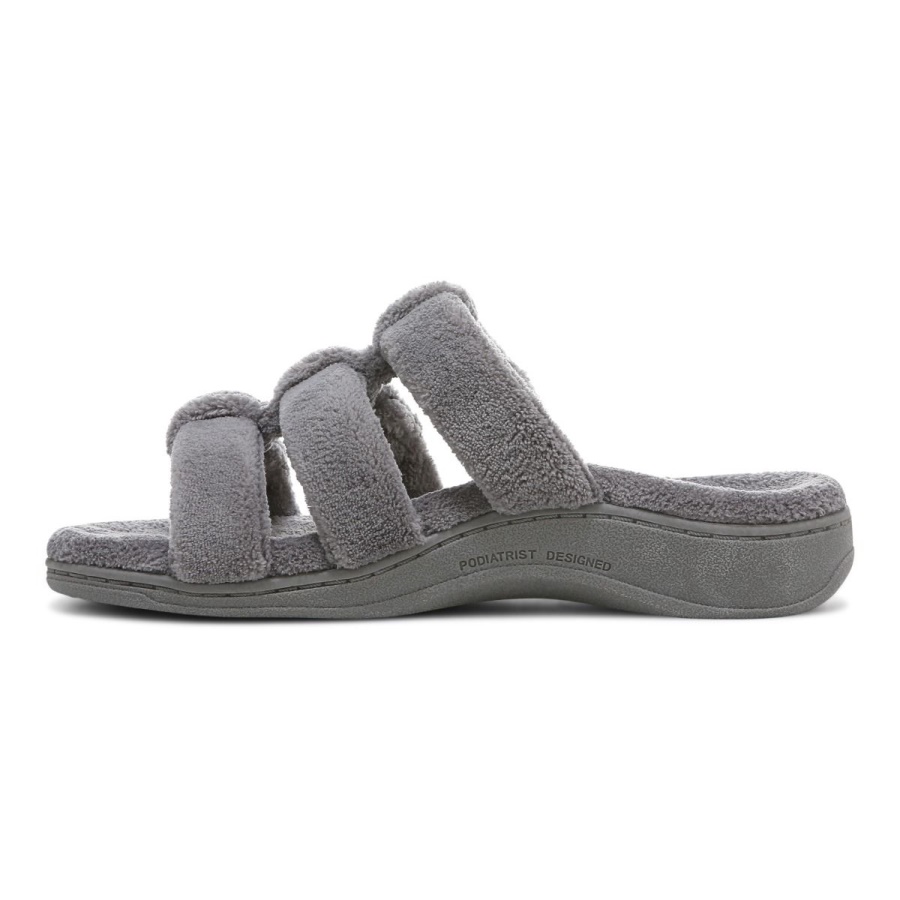 Snooze Slipper Charcoal Vionic