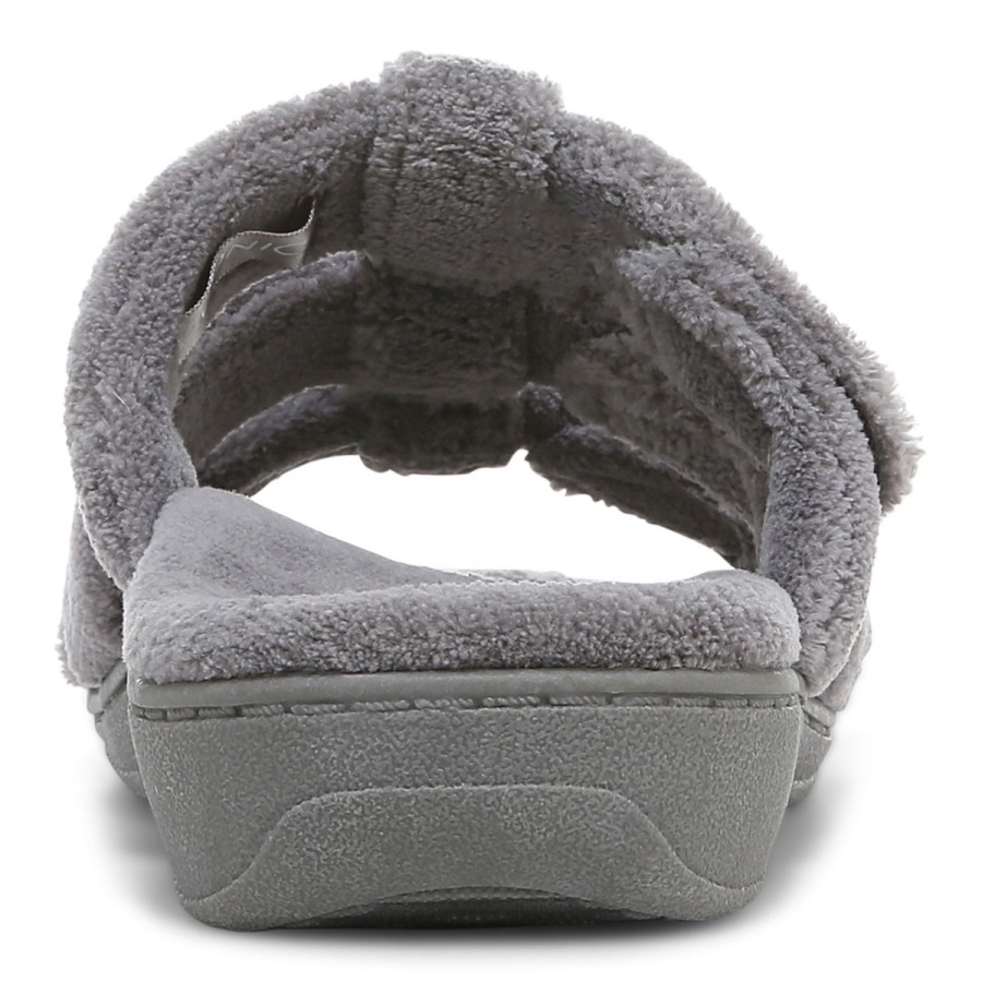 Snooze Slipper Charcoal Vionic