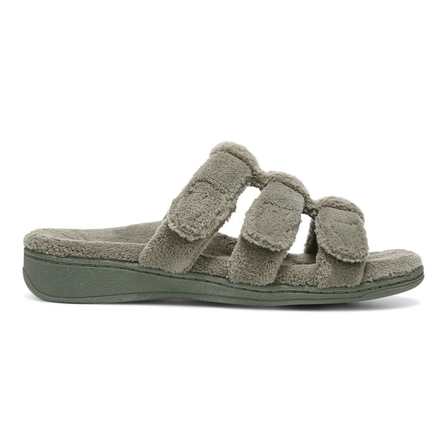 Snooze Slipper Vionic Army Green