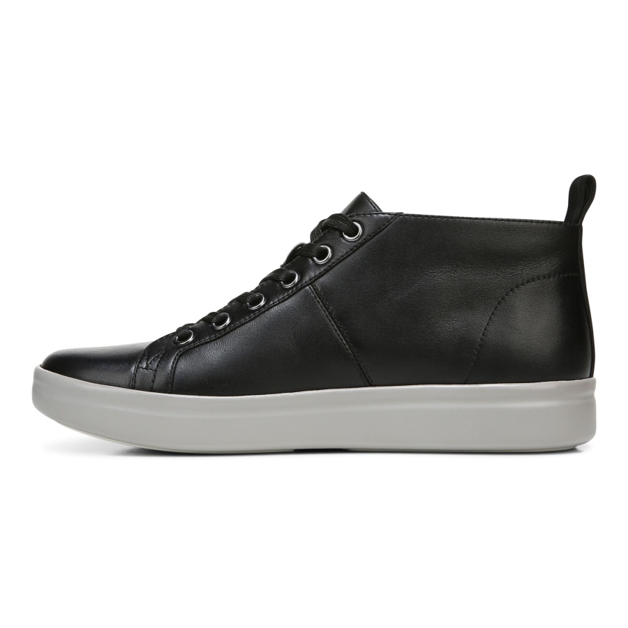 Stevie High Top Trainer Black Vionic