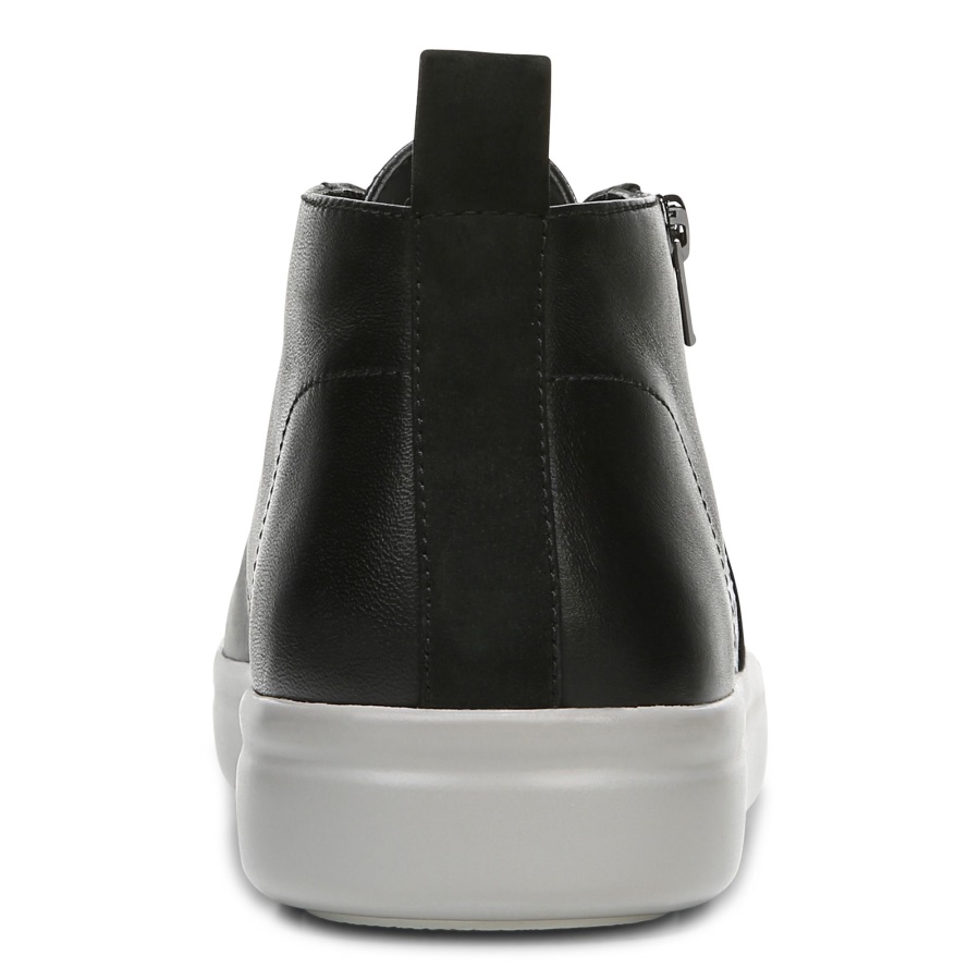 Stevie High Top Trainer Black Vionic