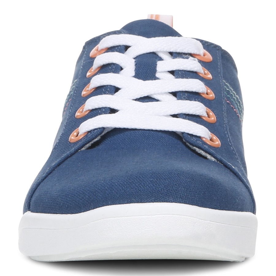 Stinson Sneaker Vionic Navy Canvas