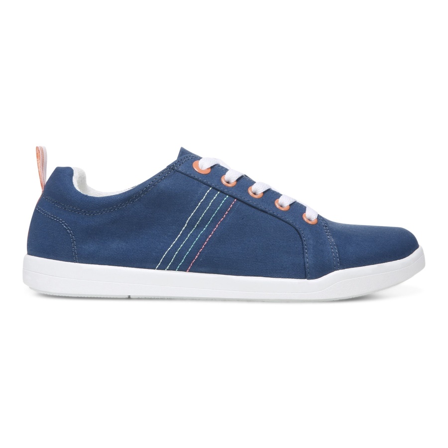 Stinson Sneaker Vionic Navy Canvas