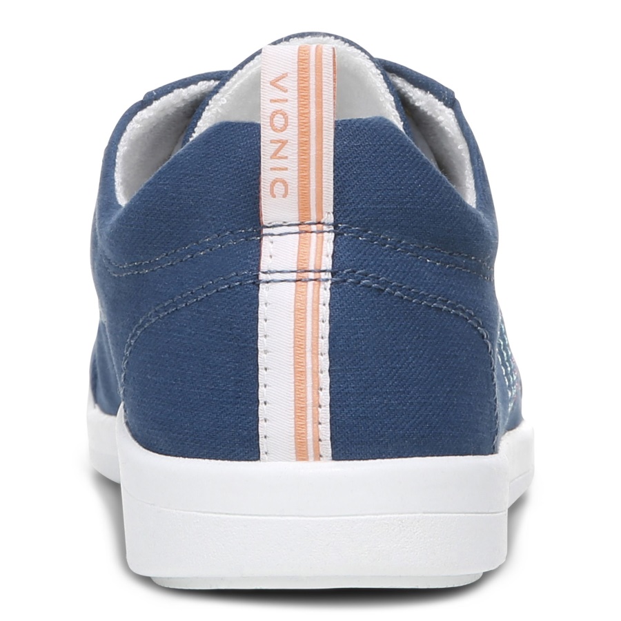 Stinson Sneaker Vionic Navy Canvas