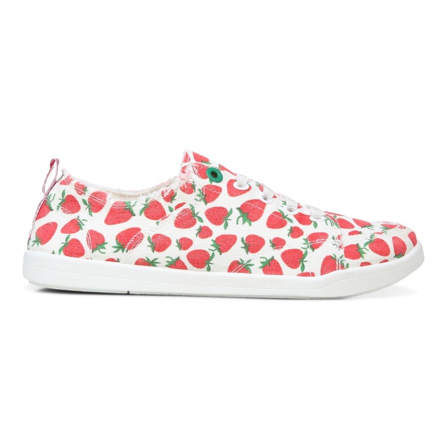 Strawberries Vionic Beach Pismo Casual Sneaker Fruit