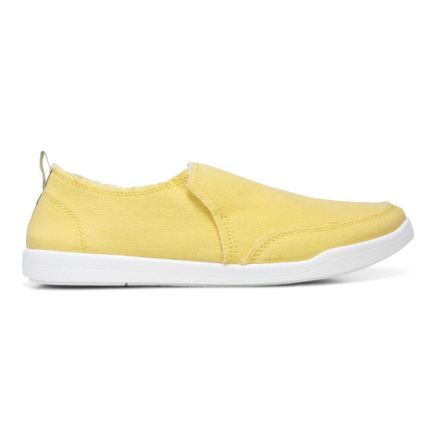 Sun Canvas Vionic Beach Malibu Slip on Sneaker Canvas