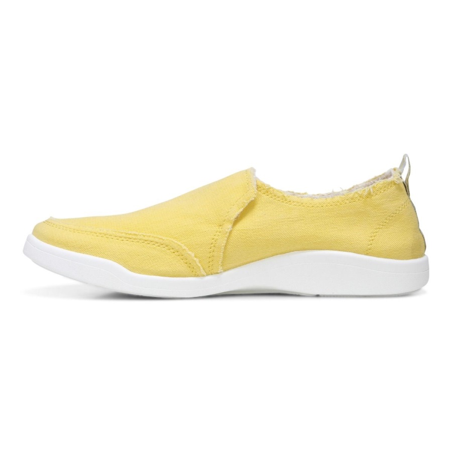 Sun Canvas Vionic Beach Malibu Slip on Sneaker Canvas