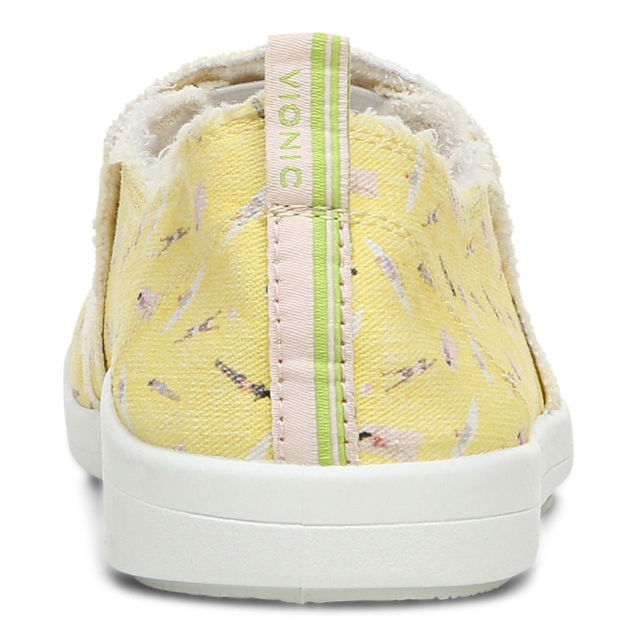 Sunshine Vionic Beach Malibu Slip on Sneaker Fun in the Sun