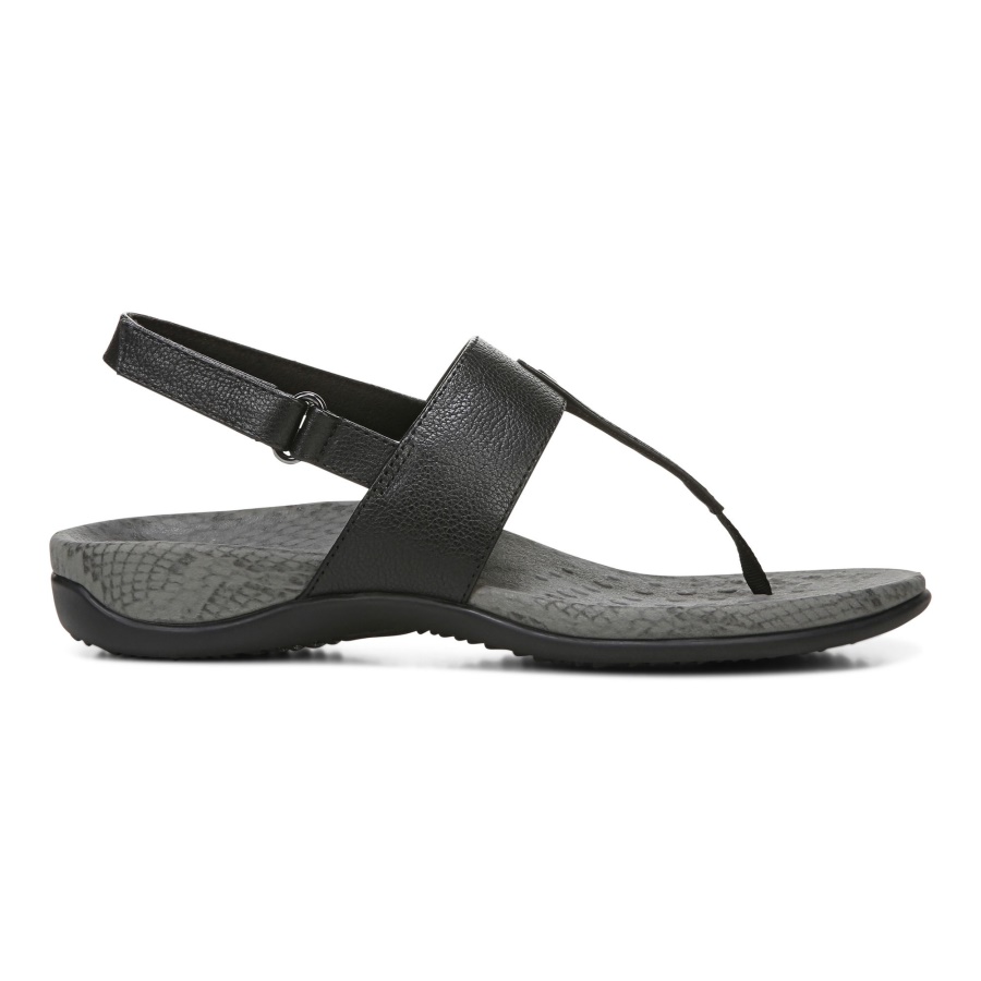 Tala T-Strap Sandal Black Vionic