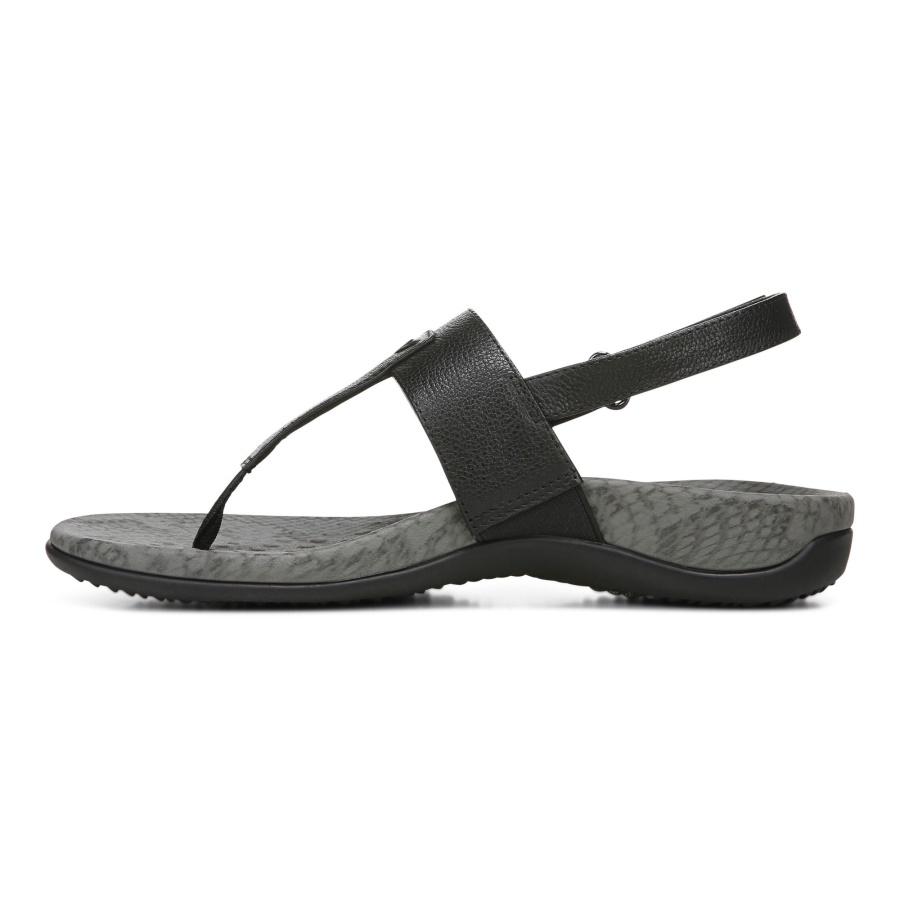 Tala T-Strap Sandal Black Vionic