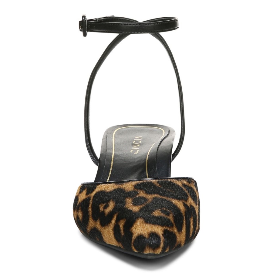 Tan Leopard Jacynda Kitten Heel Vionic