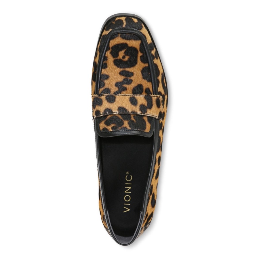 Tan Leopard Sellah Loafer Vionic