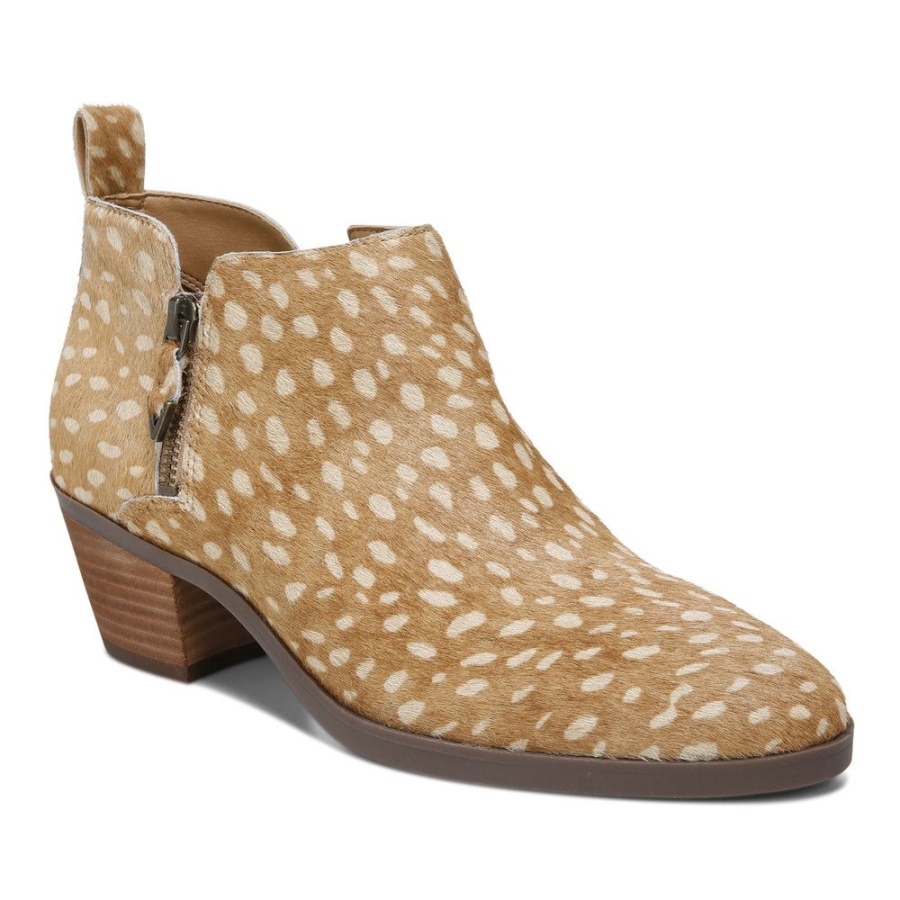 Tan Vionic Cecily Ankle Boot