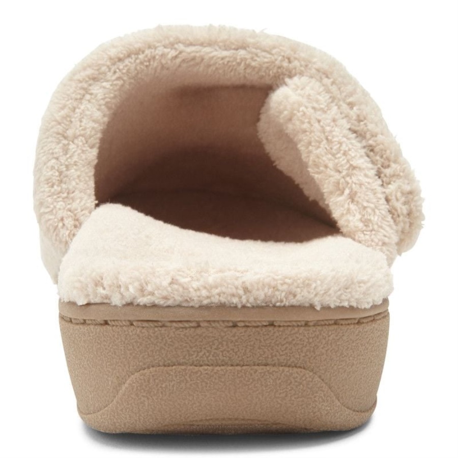 Tan Vionic Gemma Mule Slippers