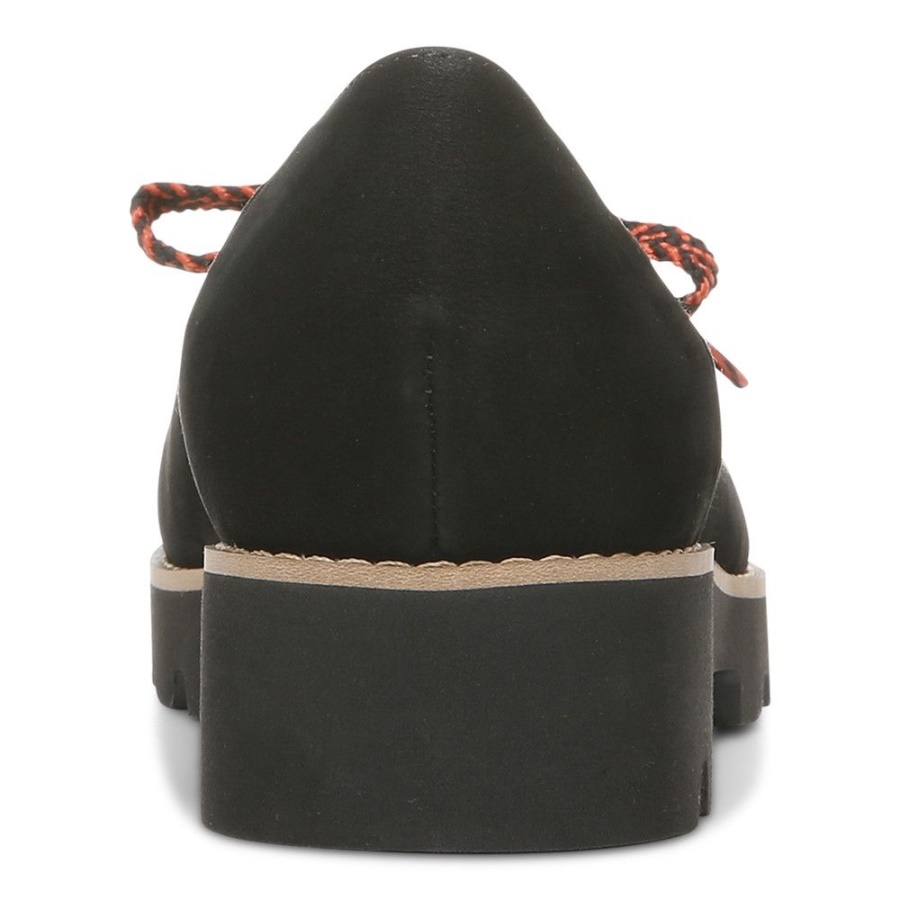 Teagan Lace Up Loafer Black Vionic