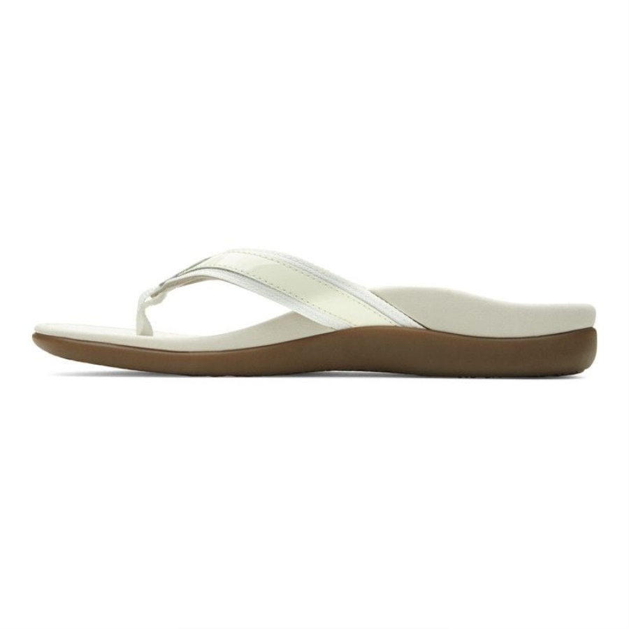 Tide II Toe Post Sandal White Vionic