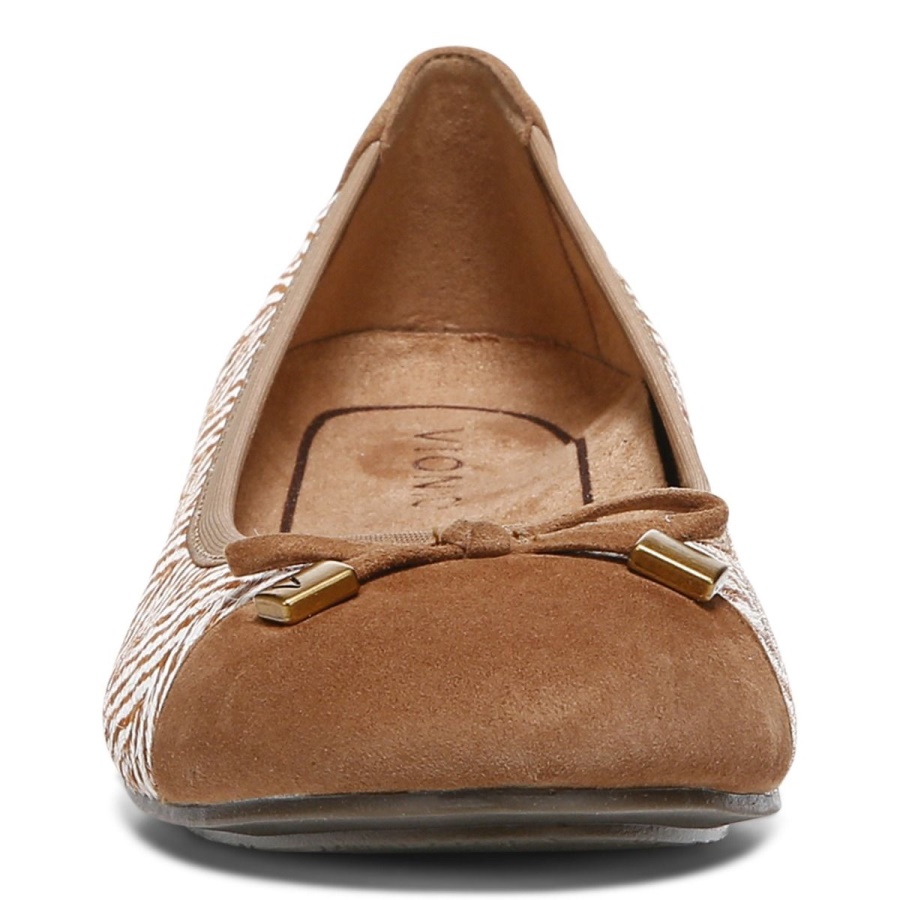 Toffee Cream Minna Ballet Flat Vionic