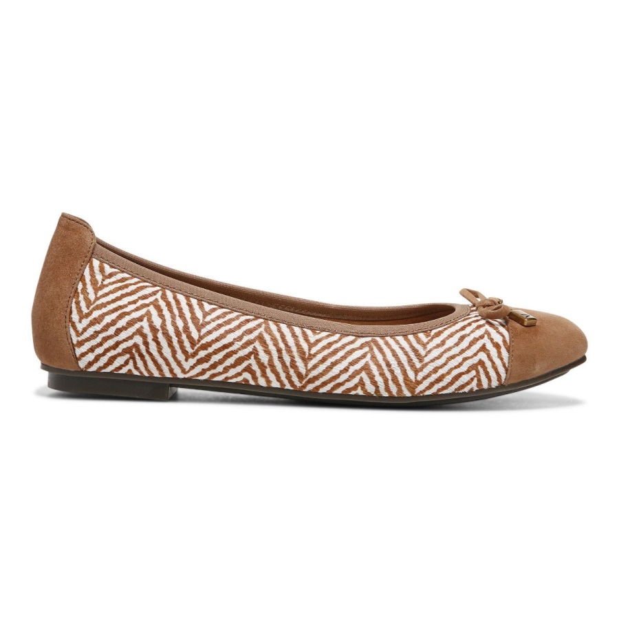 Toffee Cream Minna Ballet Flat Vionic