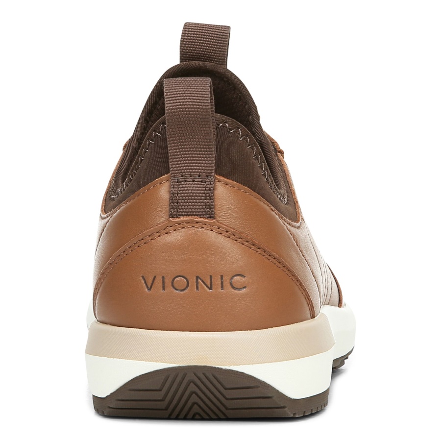 Trent Sneaker Vionic Toffee Leather