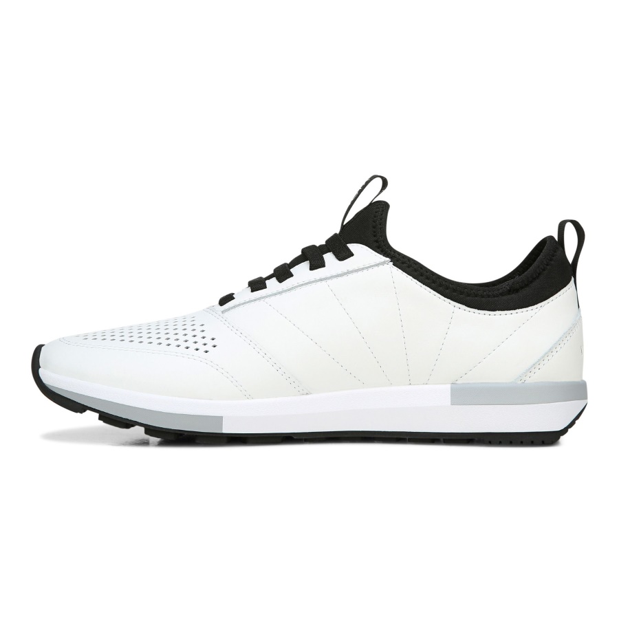 Trent Sneaker White Leather Vionic