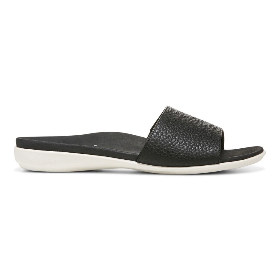 Val Slide Sandal Black Vionic