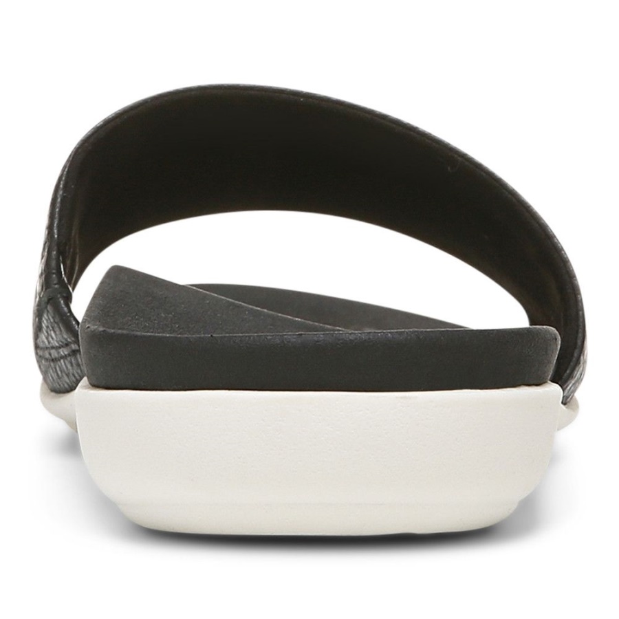 Val Slide Sandal Black Vionic