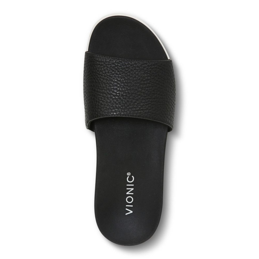 Val Slide Sandal Black Vionic
