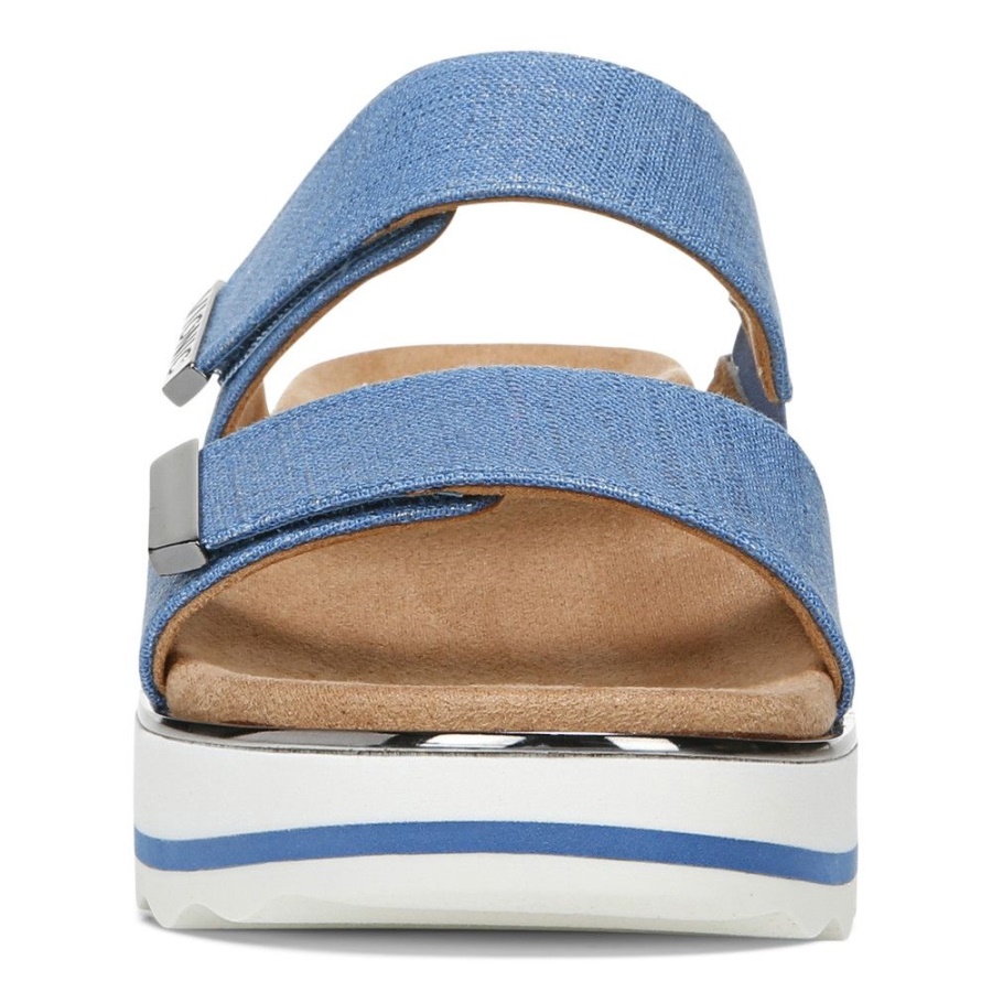 Vallarta Blue Brandie Flatform Sandal Vionic