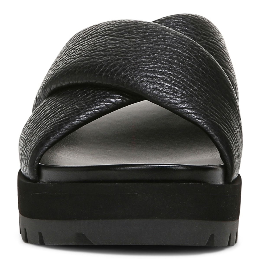 Vesta Flatform Lug Sandal Vionic Black