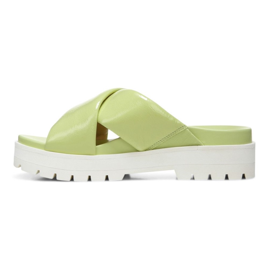 Vesta Sandal Pale Lime Vionic