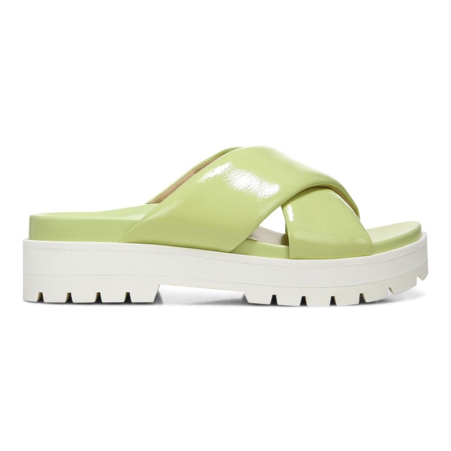 Vesta Sandal Pale Lime Vionic
