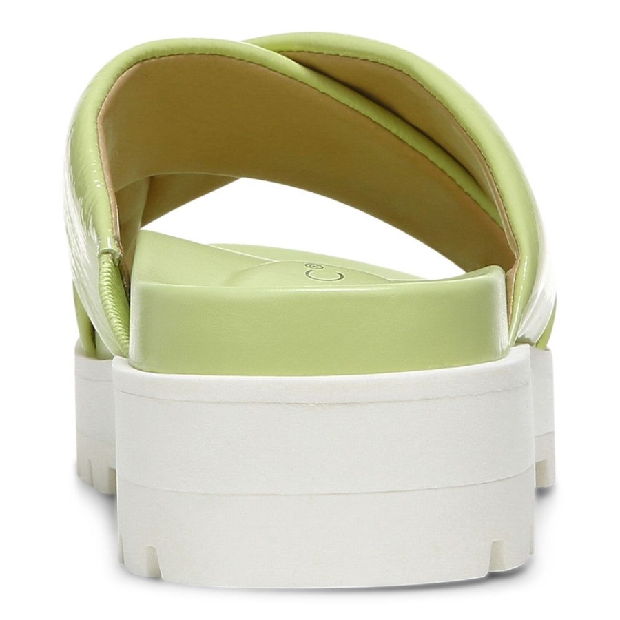Vesta Sandal Pale Lime Vionic