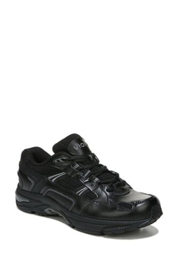 Vionic 23Walk Lace-Up Black Trainers