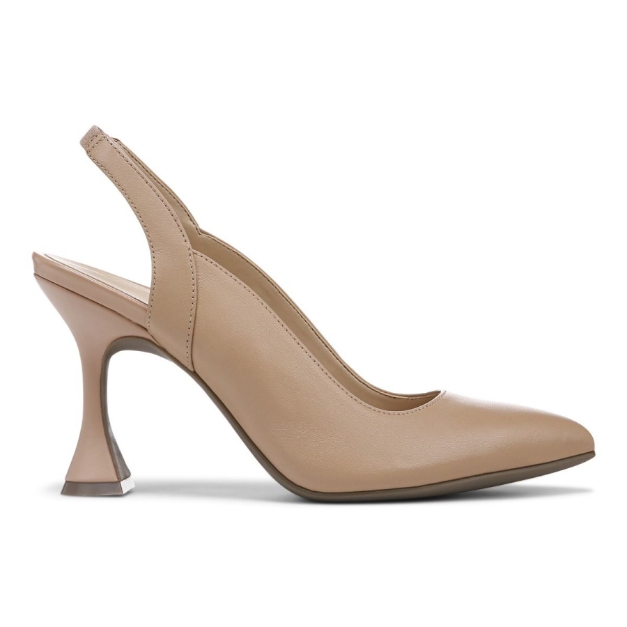 Vionic Adalena Heel Macaroon Leather
