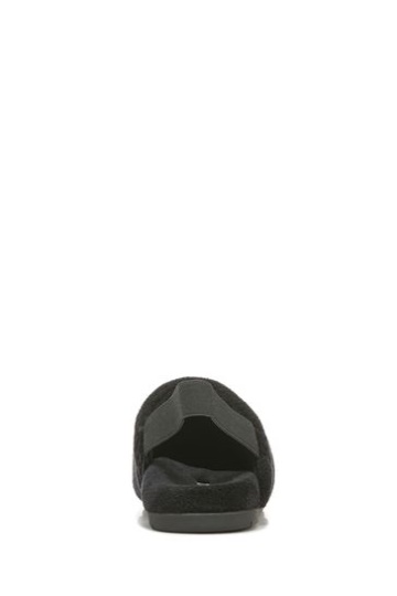 Vionic Aleah Black Slippers