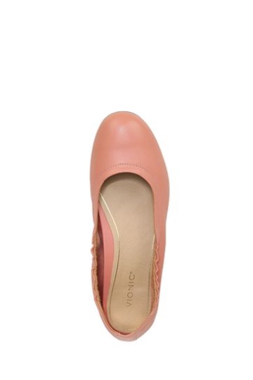 Vionic Alexa Nude Ballerinas