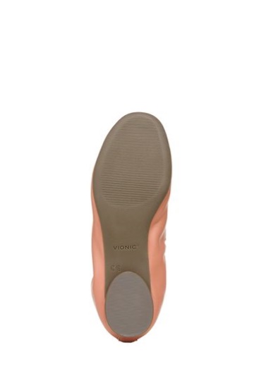 Vionic Alexa Nude Ballerinas