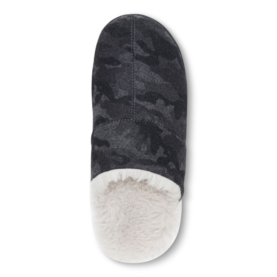 Vionic Alfons Mule Slipper Dark Shadow Camo