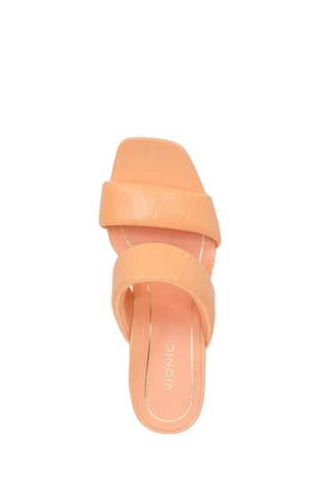 Vionic Apricot Orange Emaline Sandals