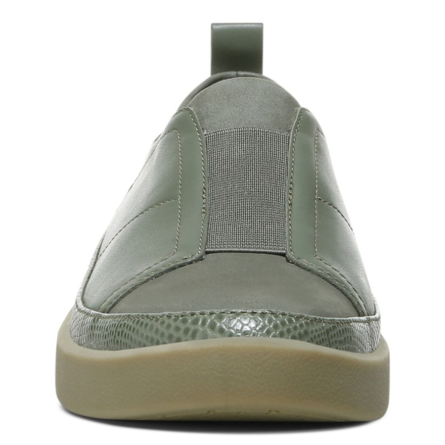 Vionic Army Green Zinah Slip on Sneaker