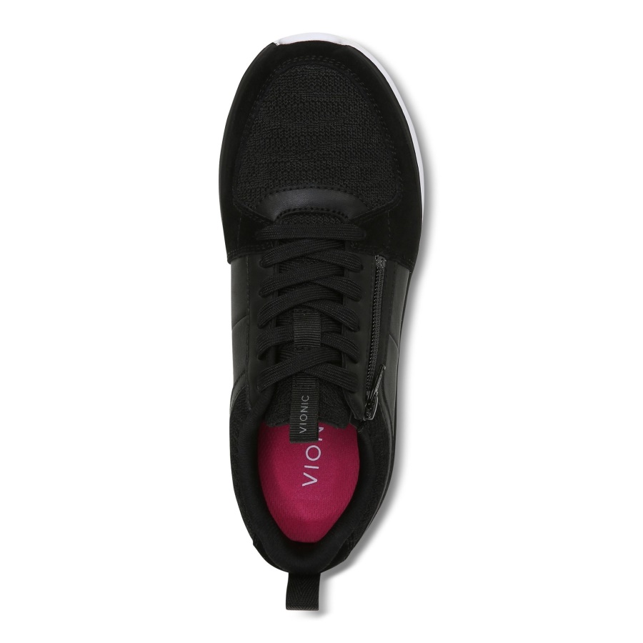 Vionic Athena Sneaker Black